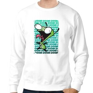 Nick 90s Invader Zim GIR Graphic Sweatshirt